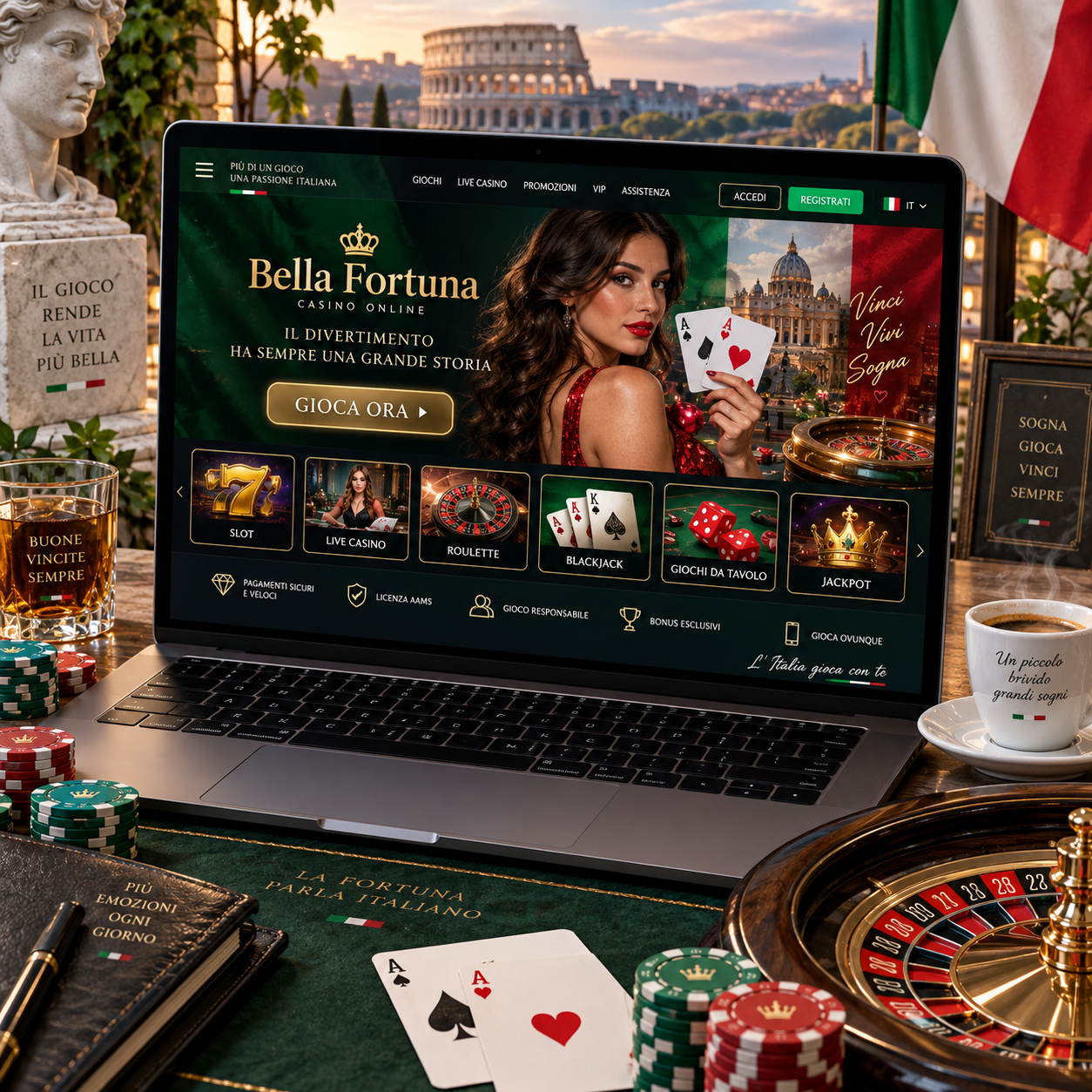 Casin Online In Italia Nel 2026 Guida Completa A Bonus Giochi E Sicurezza