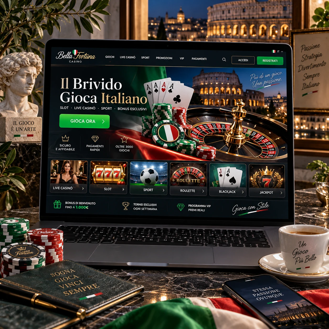 Guida Ai Casin Online In Italia Nel 2026 Come Scegliere Una Piattaforma Sicura E Affidabile